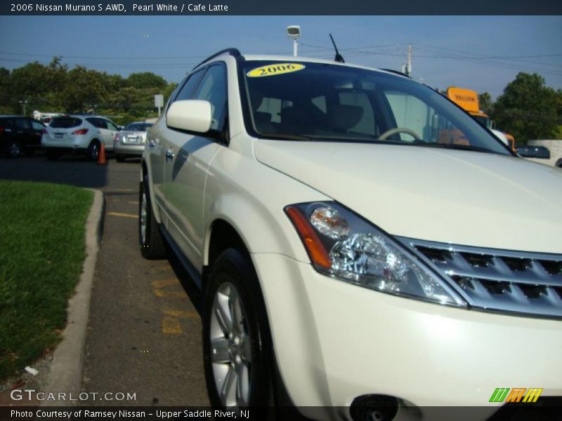 Pearl White / Cafe Latte 2006 Nissan Murano S AWD