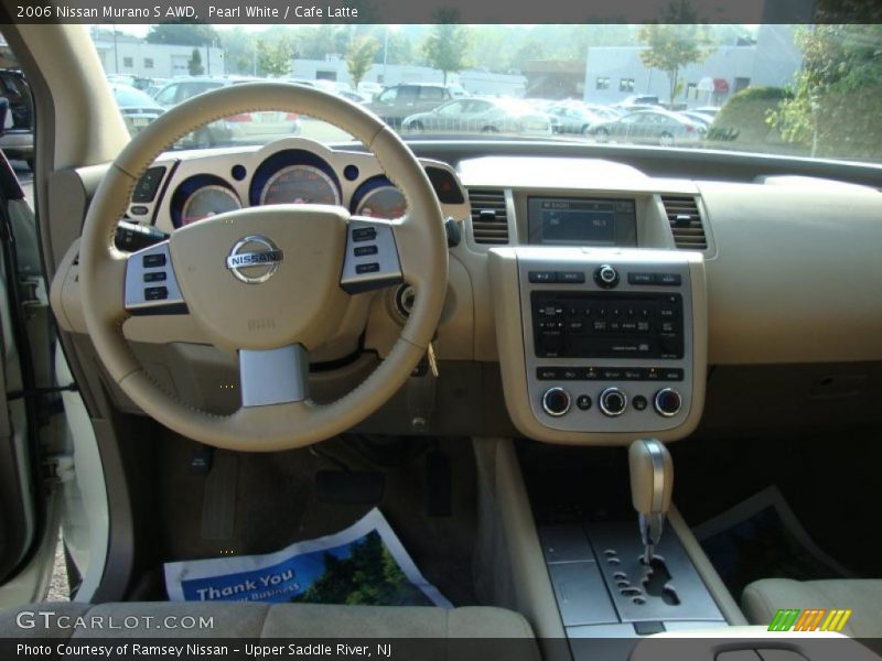 Pearl White / Cafe Latte 2006 Nissan Murano S AWD