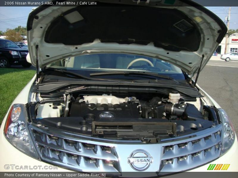 Pearl White / Cafe Latte 2006 Nissan Murano S AWD
