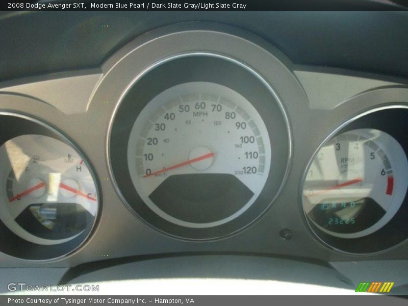 Modern Blue Pearl / Dark Slate Gray/Light Slate Gray 2008 Dodge Avenger SXT