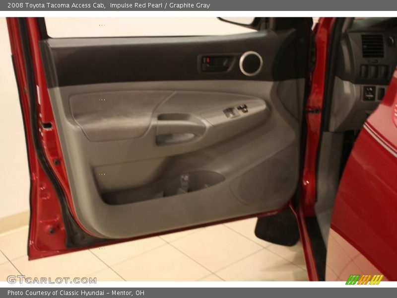 Impulse Red Pearl / Graphite Gray 2008 Toyota Tacoma Access Cab