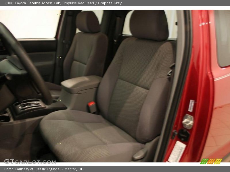 Impulse Red Pearl / Graphite Gray 2008 Toyota Tacoma Access Cab