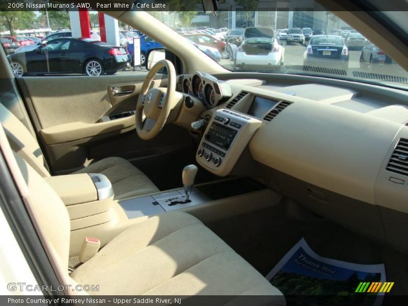 Pearl White / Cafe Latte 2006 Nissan Murano S AWD