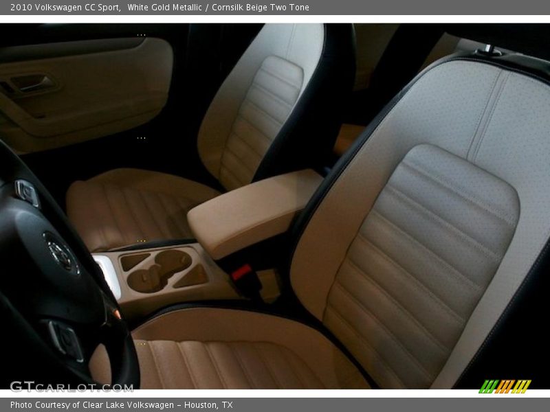 White Gold Metallic / Cornsilk Beige Two Tone 2010 Volkswagen CC Sport