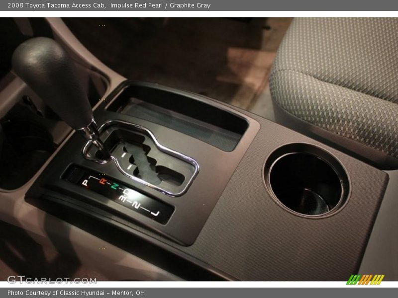 Impulse Red Pearl / Graphite Gray 2008 Toyota Tacoma Access Cab