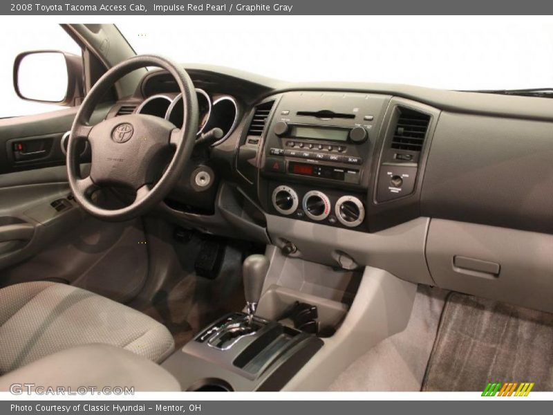Impulse Red Pearl / Graphite Gray 2008 Toyota Tacoma Access Cab