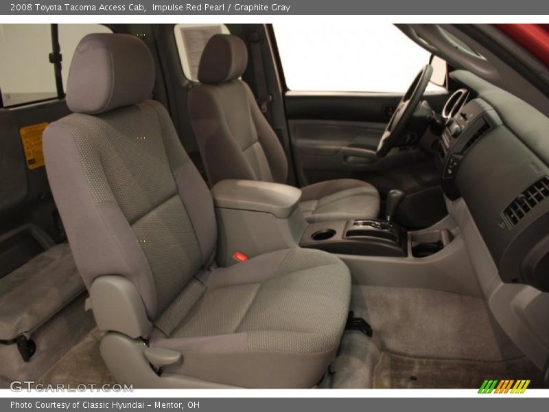 Impulse Red Pearl / Graphite Gray 2008 Toyota Tacoma Access Cab