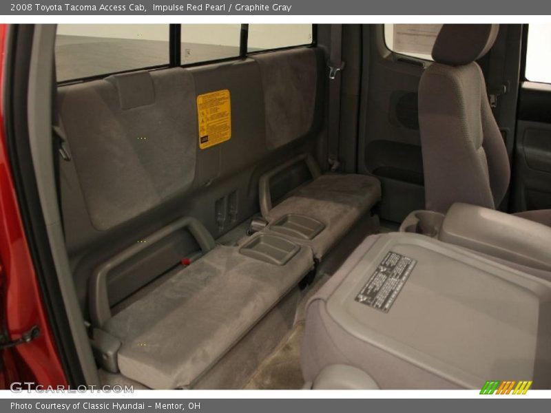 Impulse Red Pearl / Graphite Gray 2008 Toyota Tacoma Access Cab
