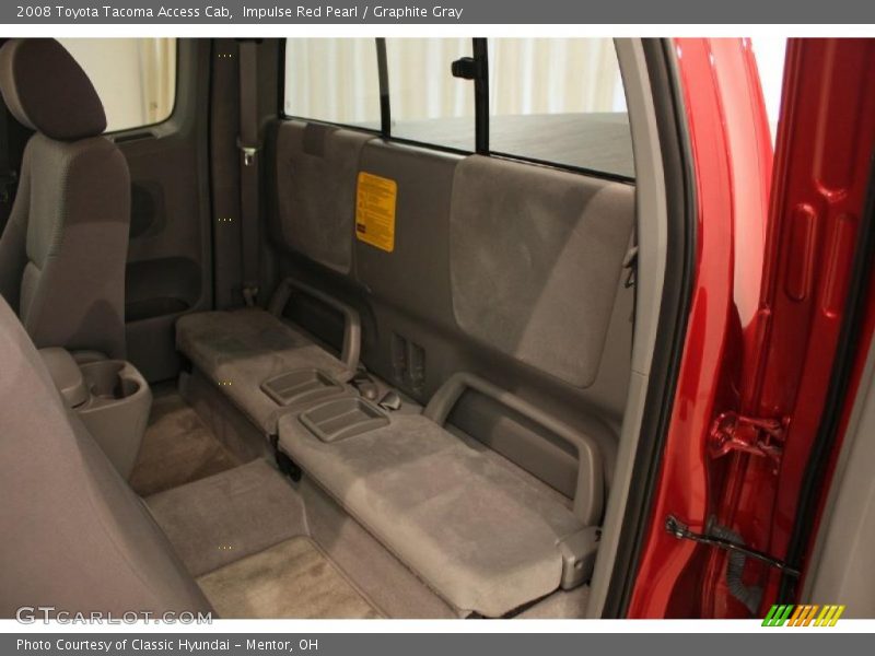 Impulse Red Pearl / Graphite Gray 2008 Toyota Tacoma Access Cab