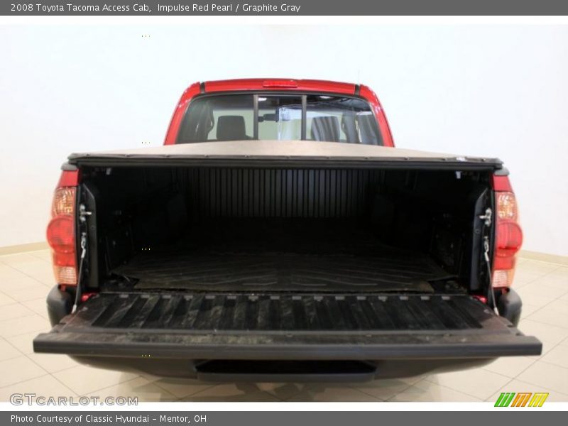 Impulse Red Pearl / Graphite Gray 2008 Toyota Tacoma Access Cab