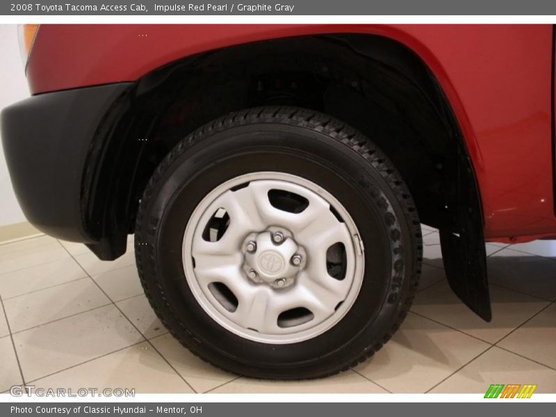 Impulse Red Pearl / Graphite Gray 2008 Toyota Tacoma Access Cab