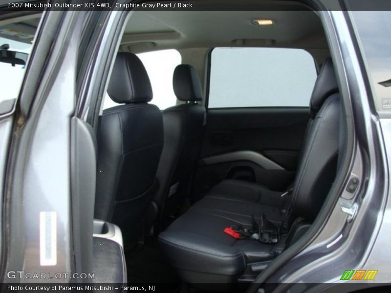 Graphite Gray Pearl / Black 2007 Mitsubishi Outlander XLS 4WD