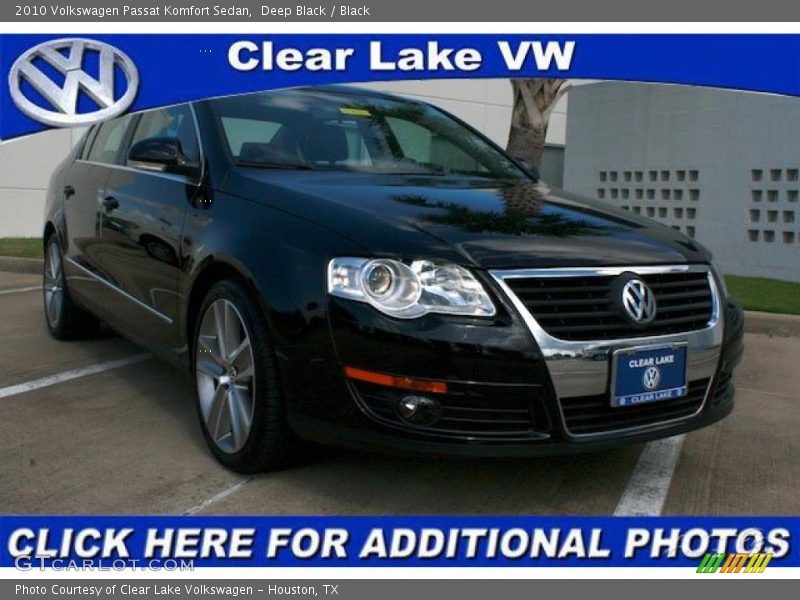 Deep Black / Black 2010 Volkswagen Passat Komfort Sedan