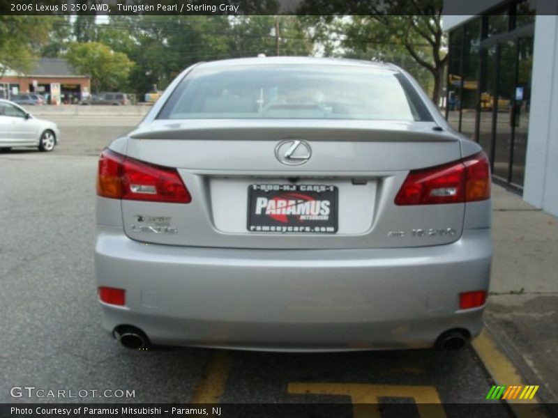 Tungsten Pearl / Sterling Gray 2006 Lexus IS 250 AWD