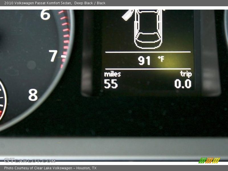 Deep Black / Black 2010 Volkswagen Passat Komfort Sedan