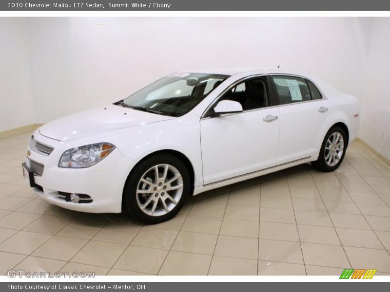 Summit White / Ebony 2010 Chevrolet Malibu LTZ Sedan