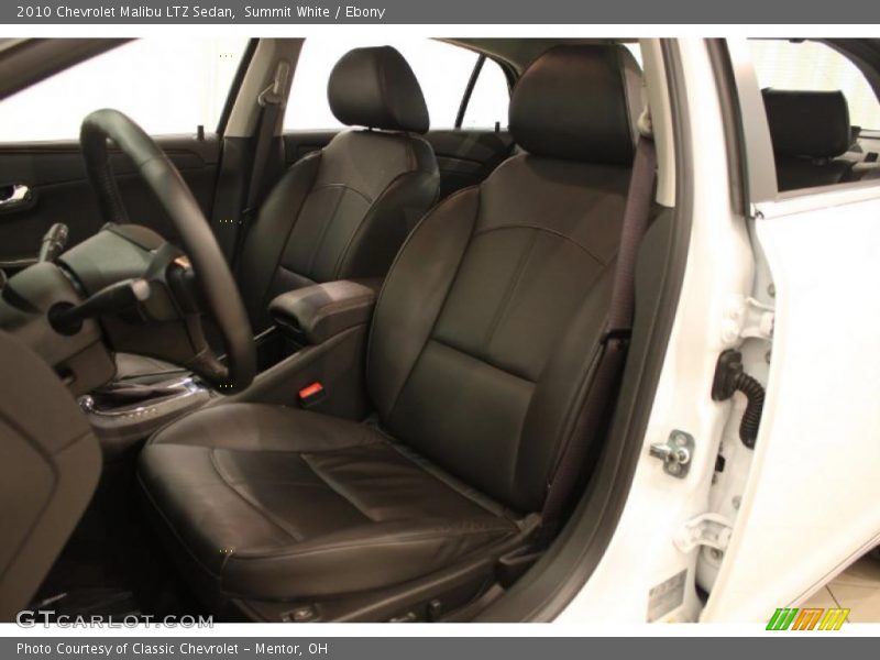 Summit White / Ebony 2010 Chevrolet Malibu LTZ Sedan