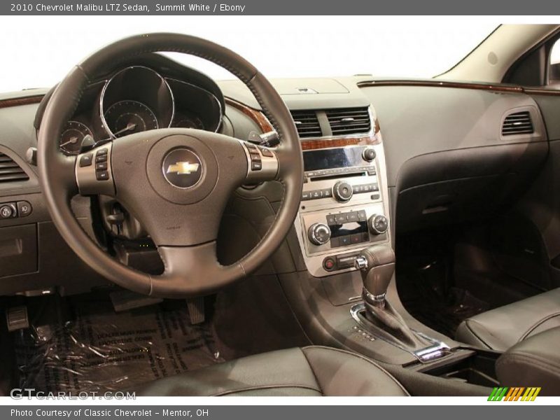 Summit White / Ebony 2010 Chevrolet Malibu LTZ Sedan