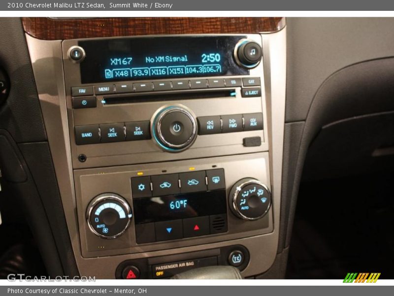Summit White / Ebony 2010 Chevrolet Malibu LTZ Sedan