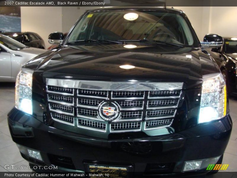 Black Raven / Ebony/Ebony 2007 Cadillac Escalade AWD