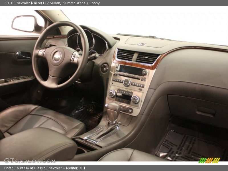 Summit White / Ebony 2010 Chevrolet Malibu LTZ Sedan