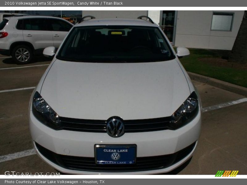 Candy White / Titan Black 2010 Volkswagen Jetta SE SportWagen