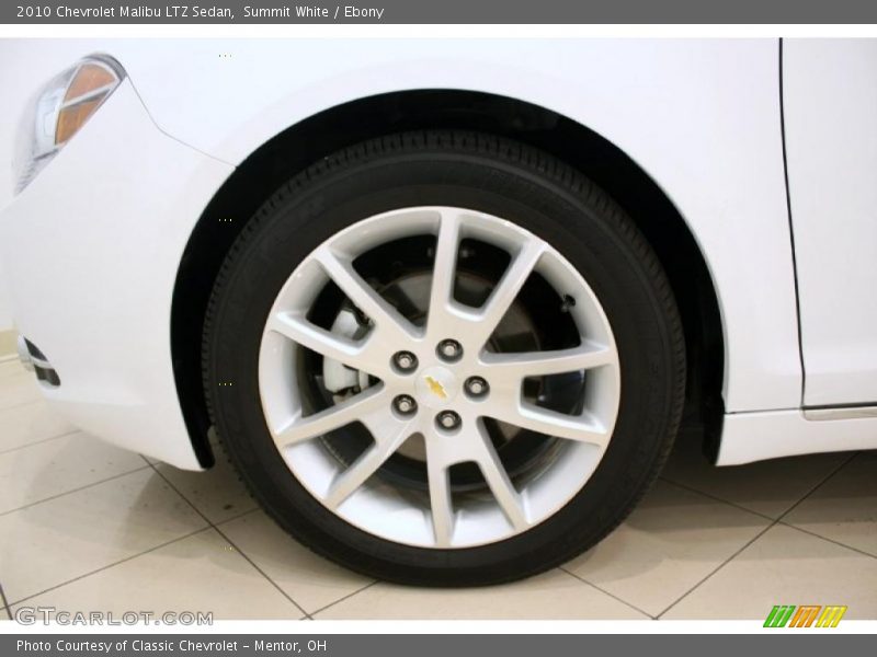 Summit White / Ebony 2010 Chevrolet Malibu LTZ Sedan