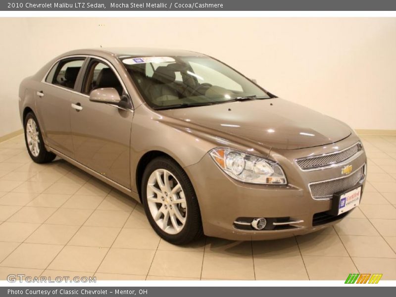 Mocha Steel Metallic / Cocoa/Cashmere 2010 Chevrolet Malibu LTZ Sedan