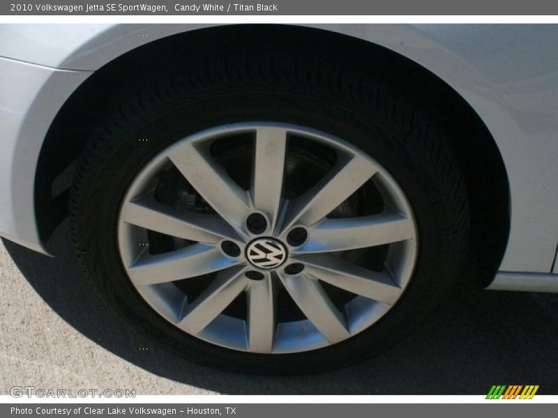 Candy White / Titan Black 2010 Volkswagen Jetta SE SportWagen