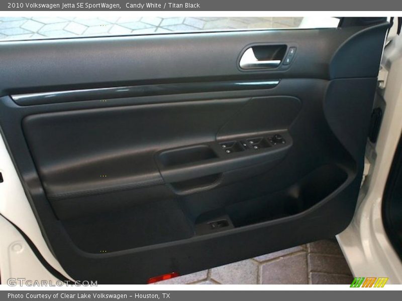 Candy White / Titan Black 2010 Volkswagen Jetta SE SportWagen