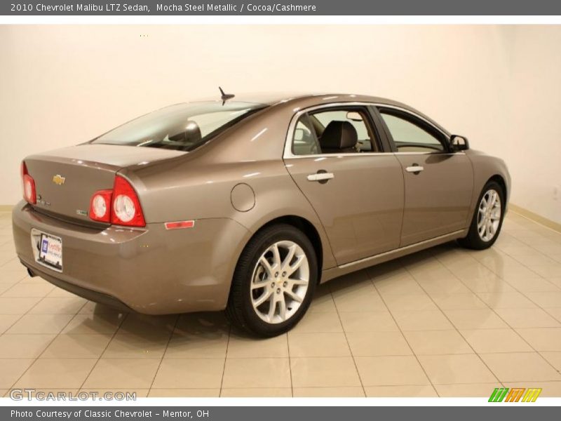 Mocha Steel Metallic / Cocoa/Cashmere 2010 Chevrolet Malibu LTZ Sedan