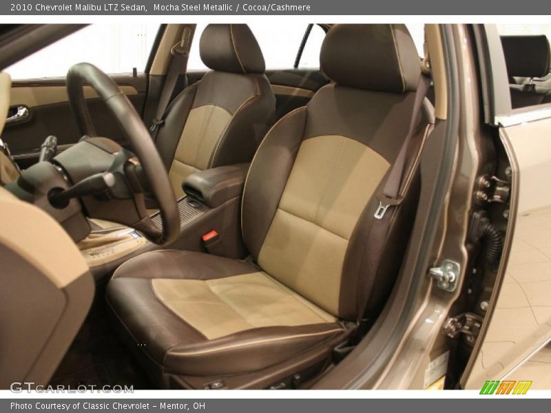 Mocha Steel Metallic / Cocoa/Cashmere 2010 Chevrolet Malibu LTZ Sedan