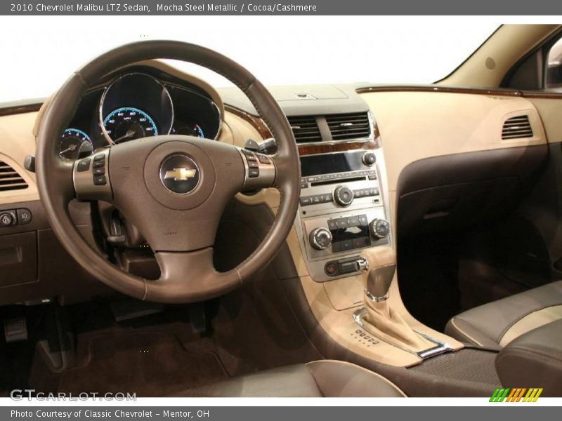 Mocha Steel Metallic / Cocoa/Cashmere 2010 Chevrolet Malibu LTZ Sedan
