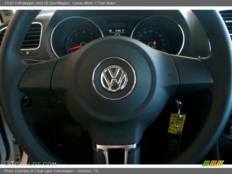 Candy White / Titan Black 2010 Volkswagen Jetta SE SportWagen