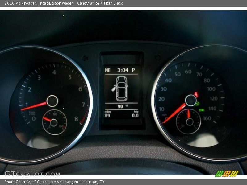 Candy White / Titan Black 2010 Volkswagen Jetta SE SportWagen