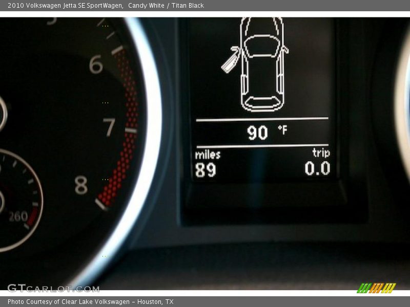 Candy White / Titan Black 2010 Volkswagen Jetta SE SportWagen