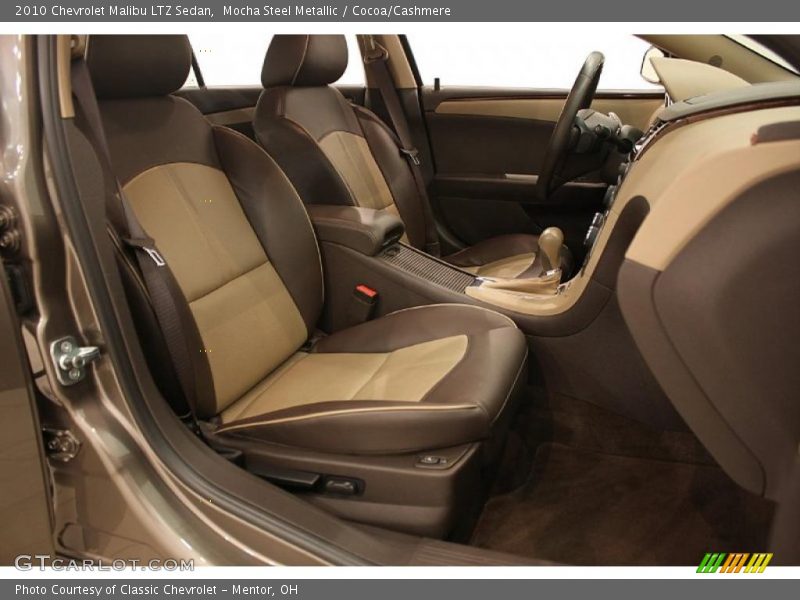 Mocha Steel Metallic / Cocoa/Cashmere 2010 Chevrolet Malibu LTZ Sedan