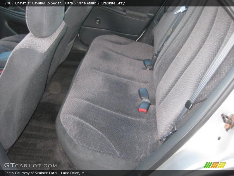 Ultra Silver Metallic / Graphite Gray 2003 Chevrolet Cavalier LS Sedan