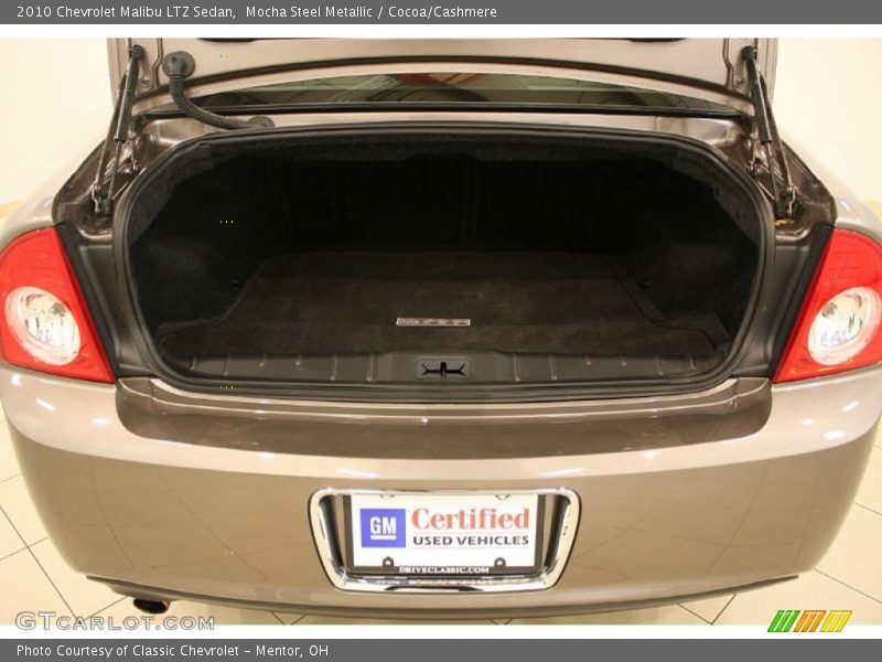 Mocha Steel Metallic / Cocoa/Cashmere 2010 Chevrolet Malibu LTZ Sedan