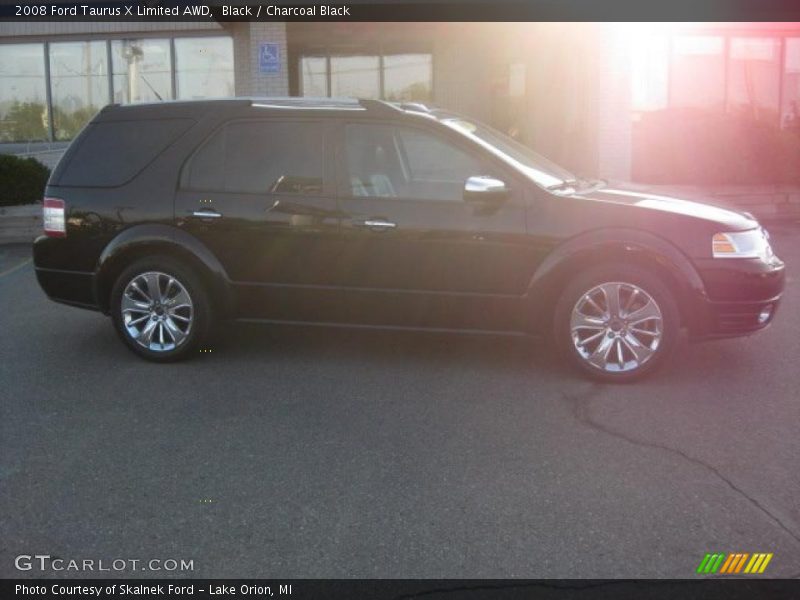 Black / Charcoal Black 2008 Ford Taurus X Limited AWD