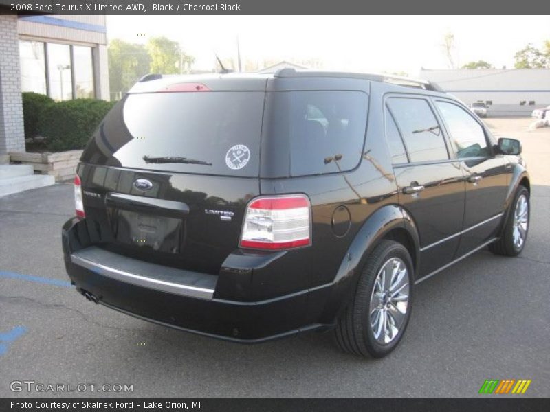 Black / Charcoal Black 2008 Ford Taurus X Limited AWD