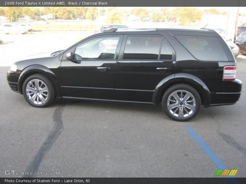 Black / Charcoal Black 2008 Ford Taurus X Limited AWD