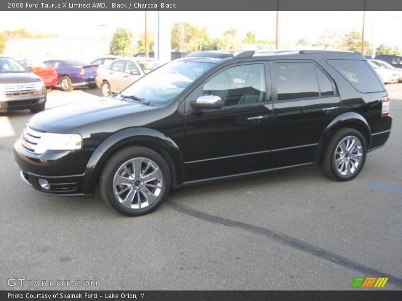 Black / Charcoal Black 2008 Ford Taurus X Limited AWD