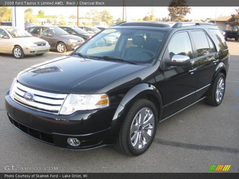 Black / Charcoal Black 2008 Ford Taurus X Limited AWD