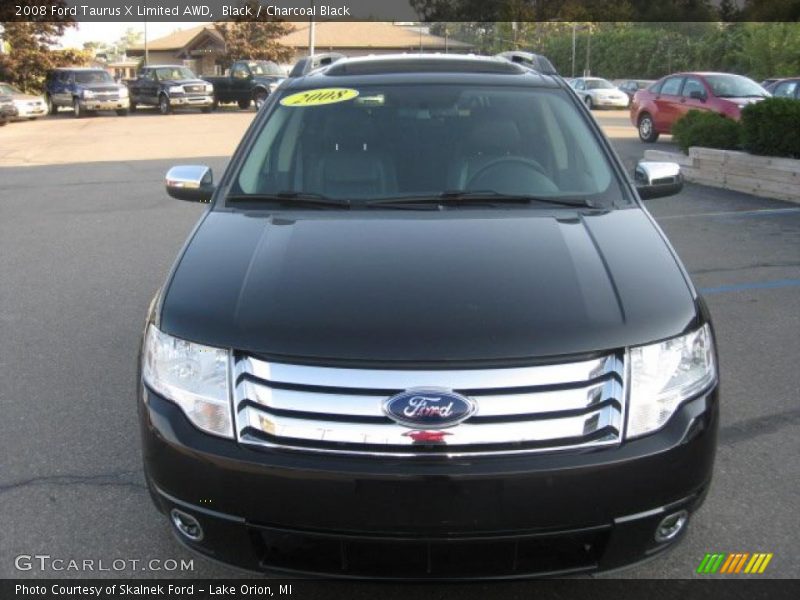 Black / Charcoal Black 2008 Ford Taurus X Limited AWD