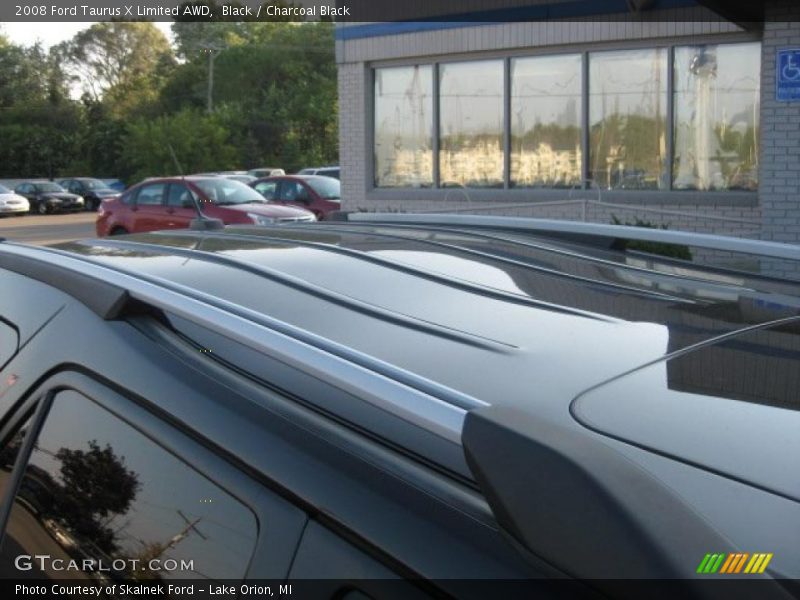 Black / Charcoal Black 2008 Ford Taurus X Limited AWD