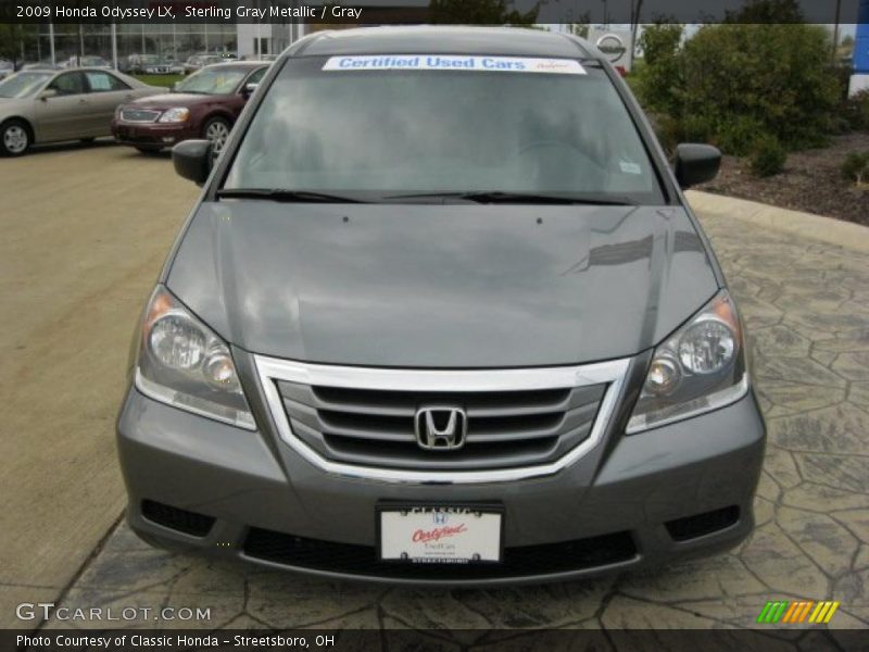 Sterling Gray Metallic / Gray 2009 Honda Odyssey LX