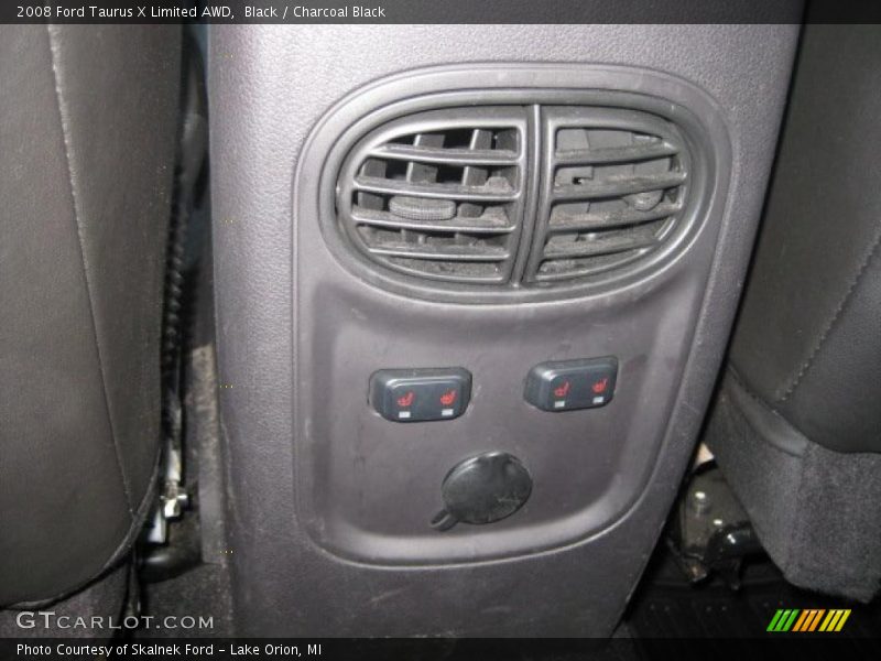 Black / Charcoal Black 2008 Ford Taurus X Limited AWD