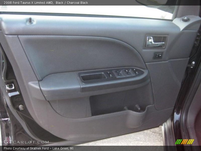 Black / Charcoal Black 2008 Ford Taurus X Limited AWD