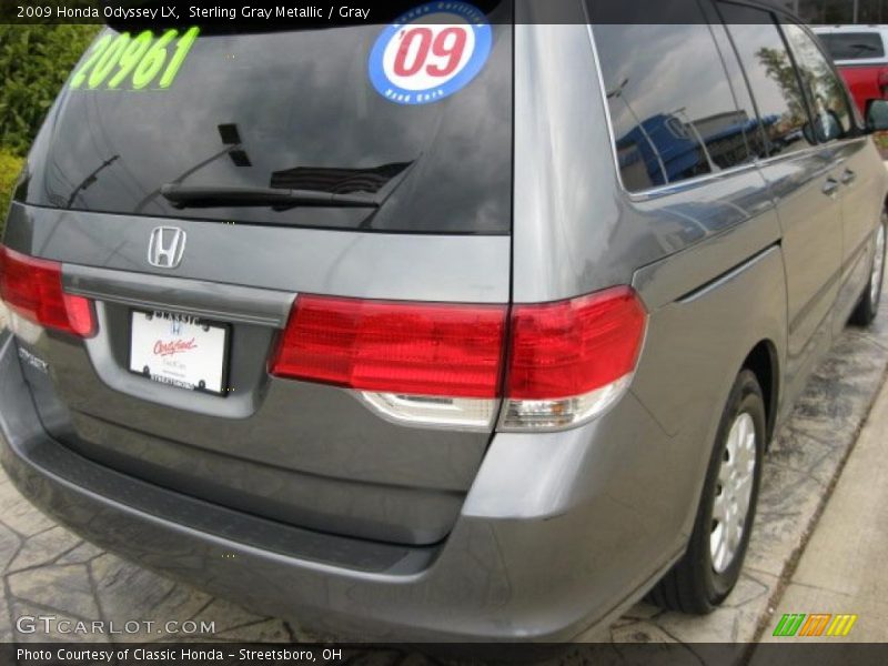 Sterling Gray Metallic / Gray 2009 Honda Odyssey LX
